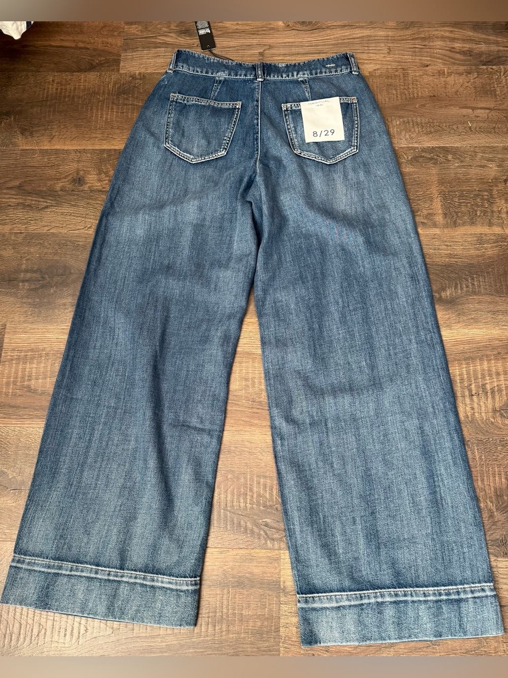 Habitual Relaxed-Fit Washed Blue Jeans - Picture 2 of 8